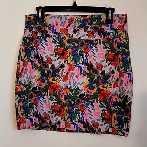 Love Fire Junior's Floral Skirt